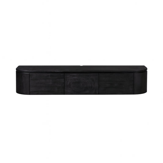 Tv  meubel Excellent Black | 160 cm