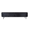 TV-Lowboard Excellent Schwarz | 200 cm
