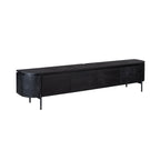 TV-Lowboard Excellent Schwarz | 200 cm