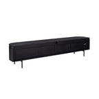 TV-Lowboard Excellent Schwarz | 200 cm