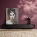 TV-Lowboard Excellent Schwarz | 280 cm