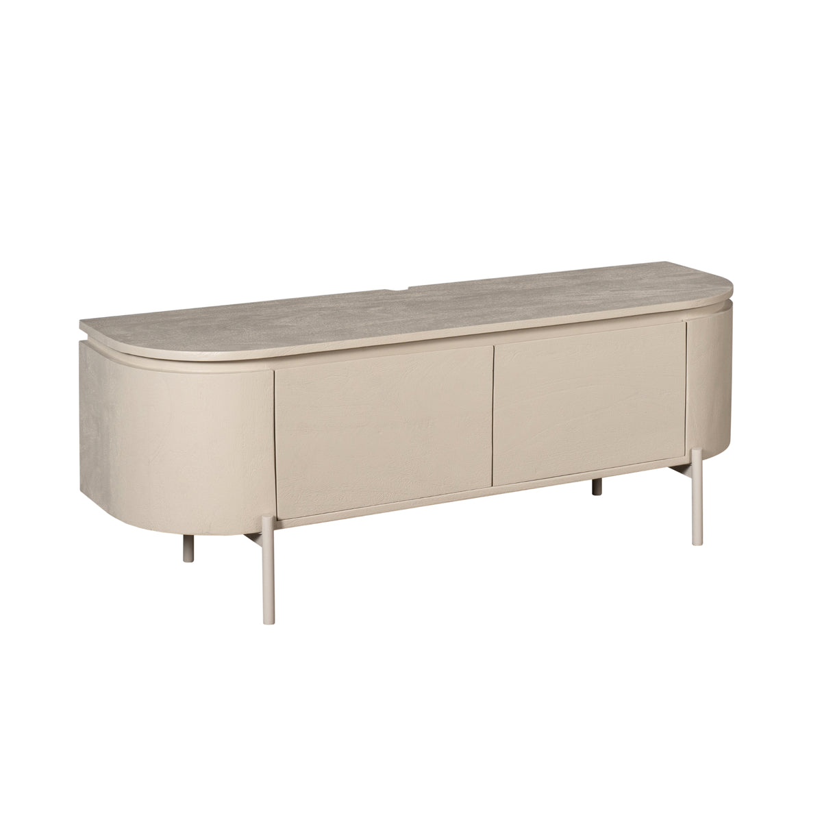 Meuble TV Excellent sable | 120 cm