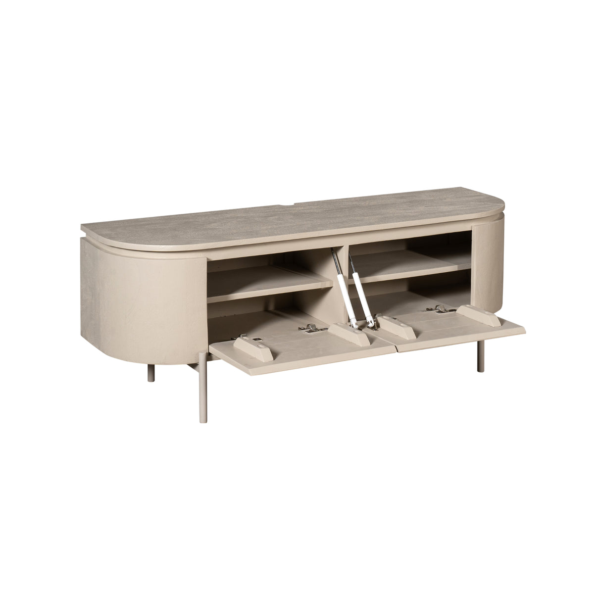 Meuble TV Excellent sable | 120 cm