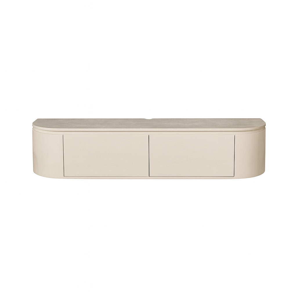 Meuble TV Excellent sable | 120 cm
