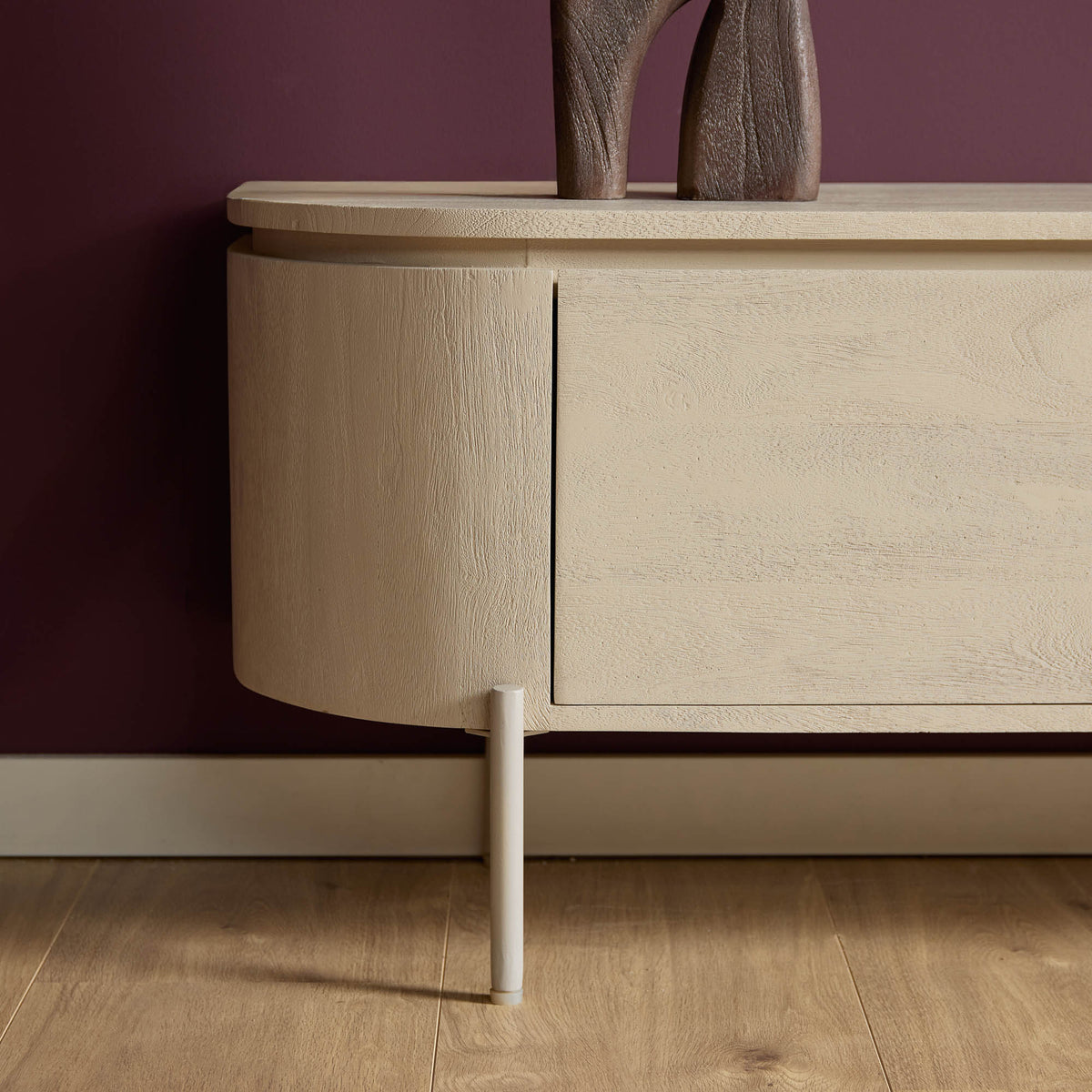 Meuble TV Excellent sable | 160 cm