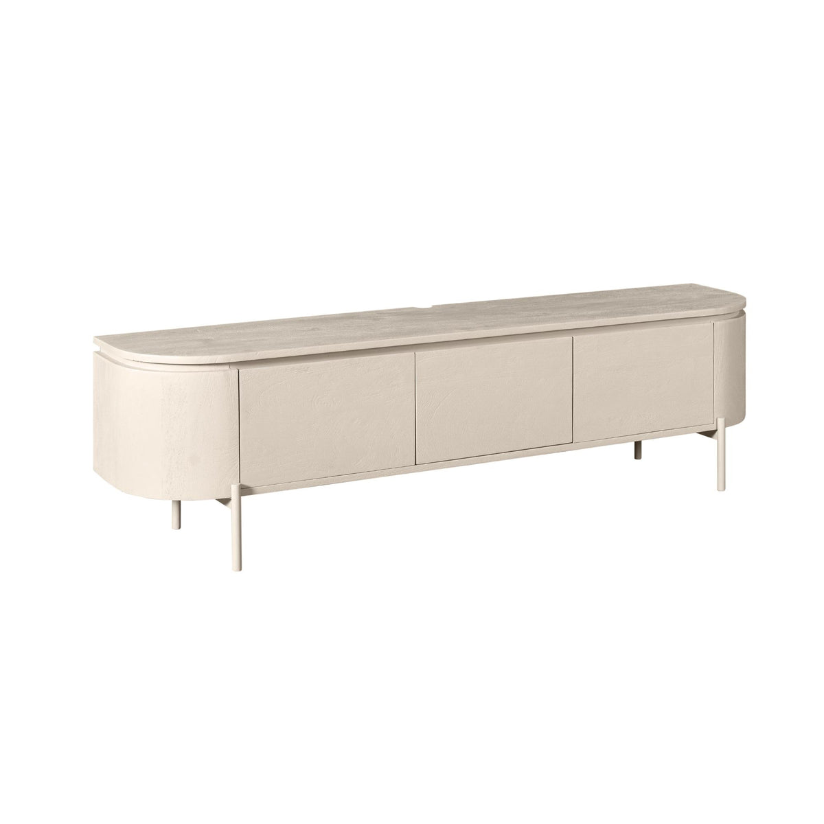 Meuble TV Excellent sable | 160 cm