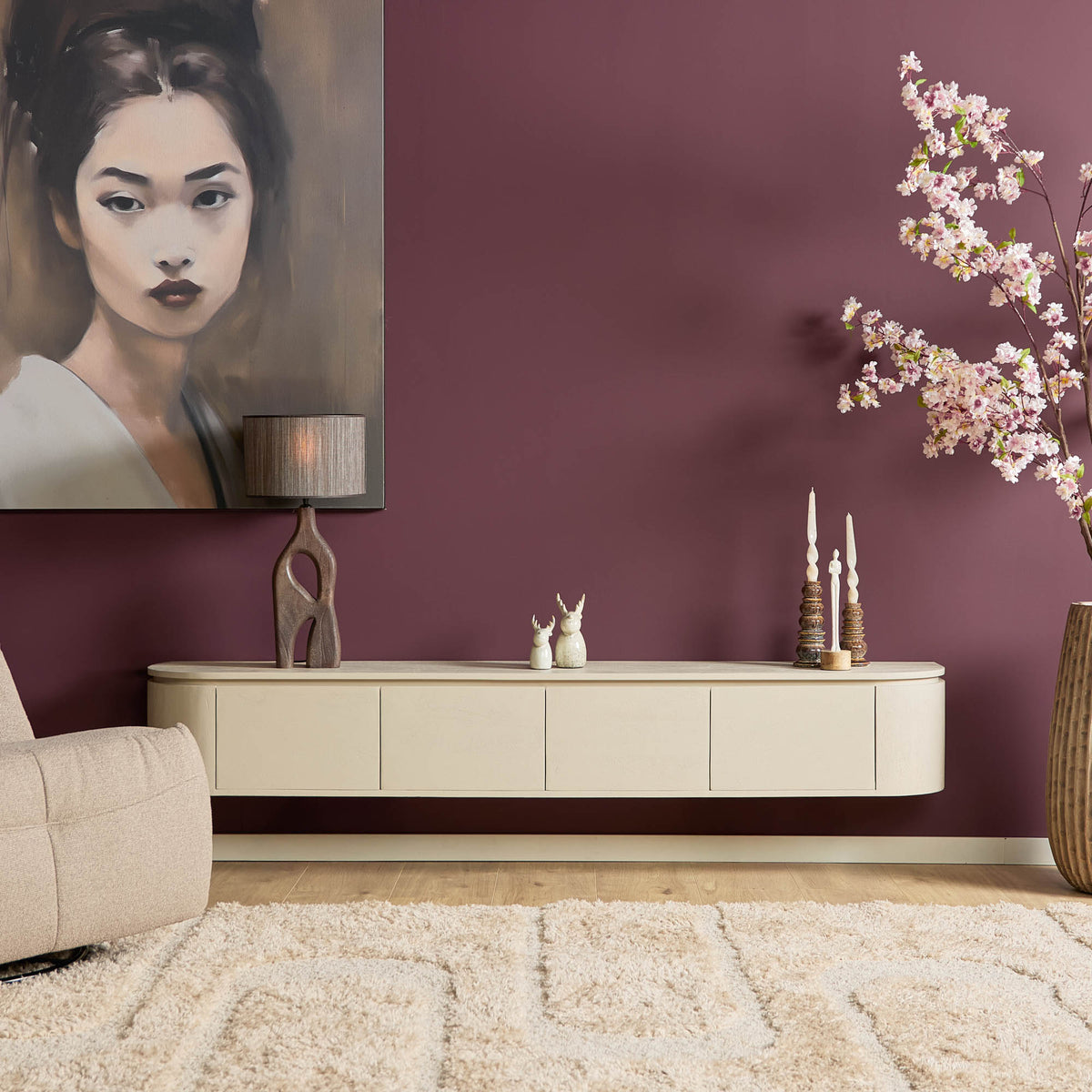 Tv meubel Excellent Sand | 200 cm