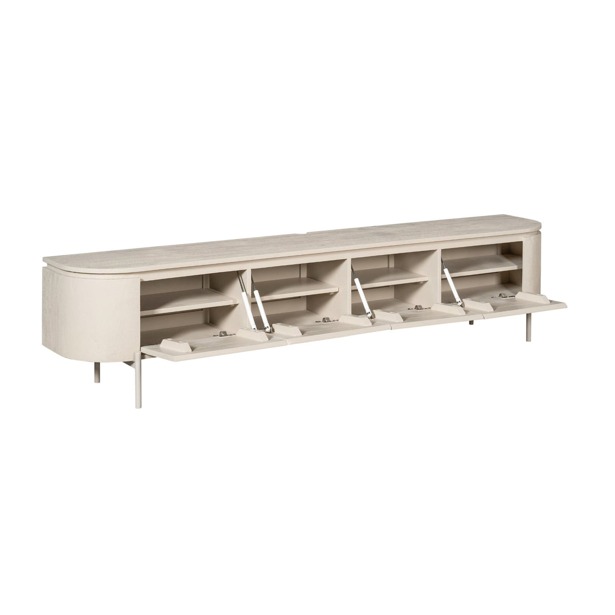 Meuble TV Excellent sable | 200 cm