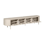 Meuble TV Excellent sable | 240 cm