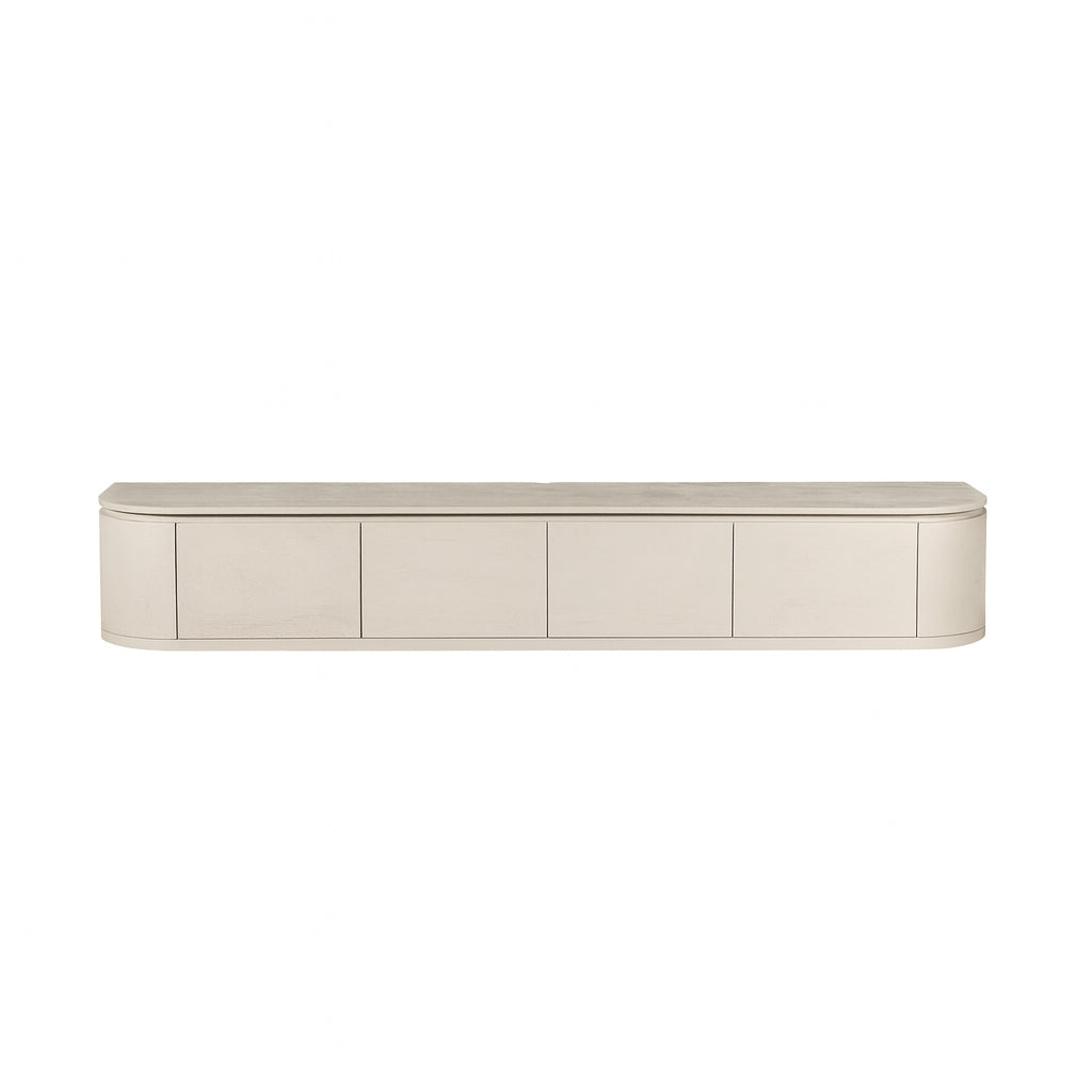 Meuble TV Excellent sable | 240 cm