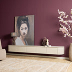 Meuble TV Excellent sable | 280 cm