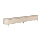 Meuble TV Excellent sable | 280 cm