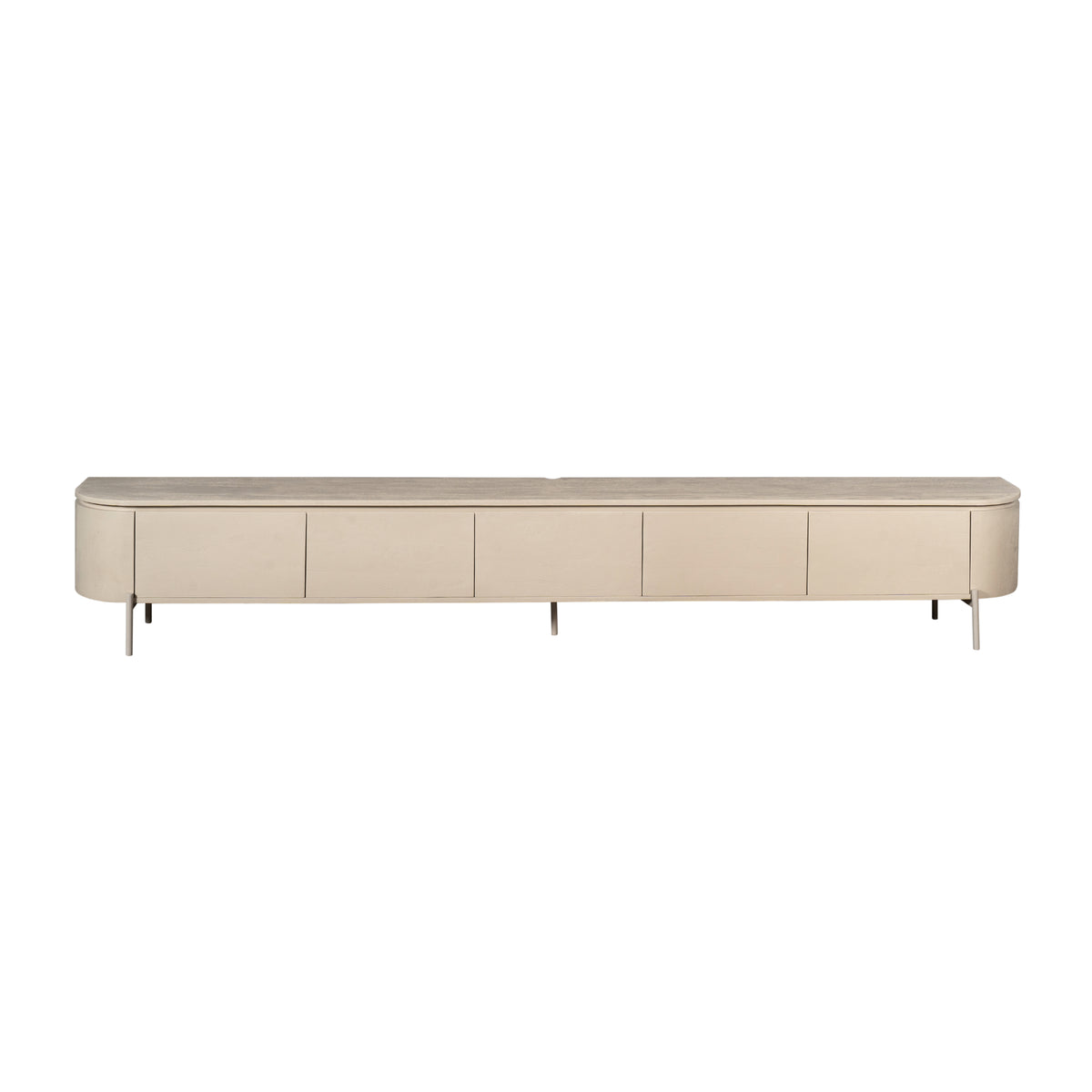 Meuble TV Excellent sable | 280 cm