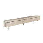 Meuble TV Excellent sable | 280 cm