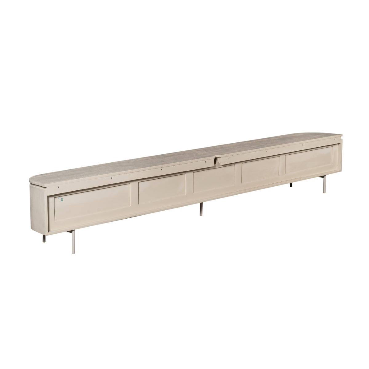 Meuble TV Excellent sable | 280 cm