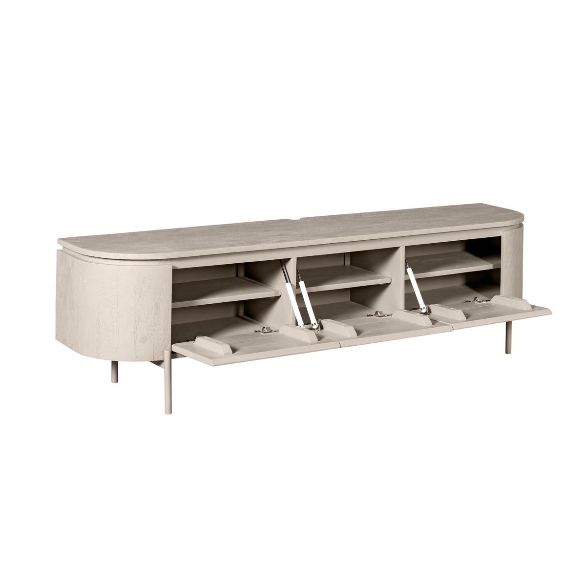 Meuble TV Excellent taupe | 160 cm