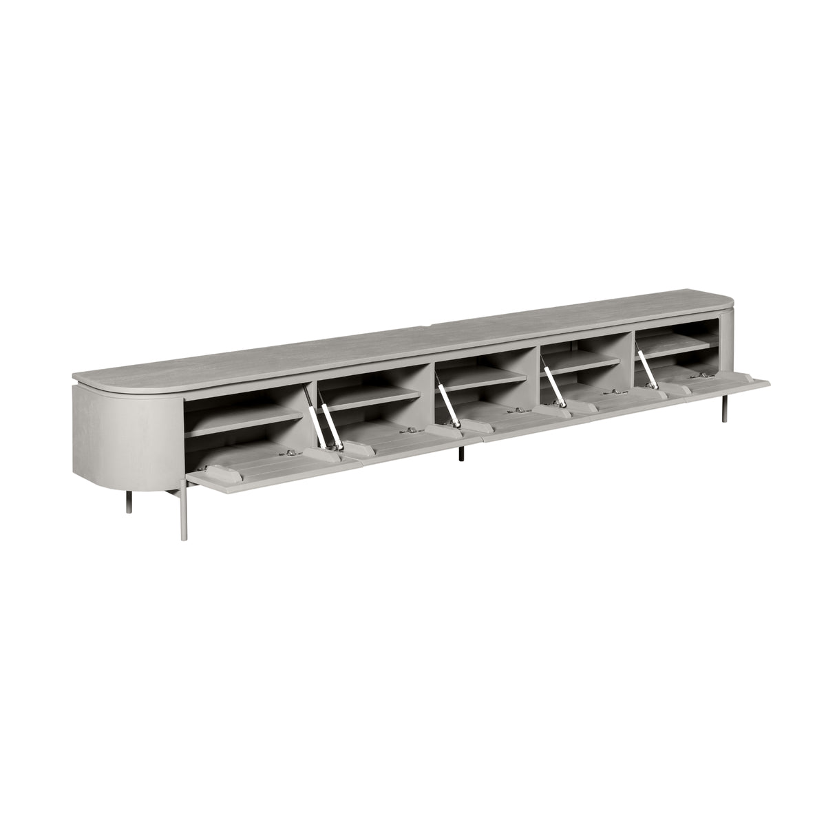 Meuble TV Excellent taupe | 280 cm