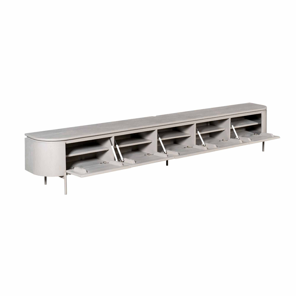 Meuble TV Excellent taupe | 280 cm
