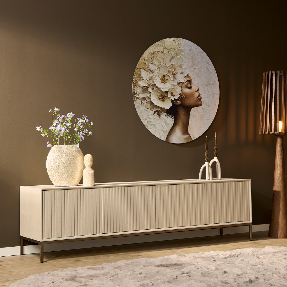 Tv meubel Madison Sand | 210 cm