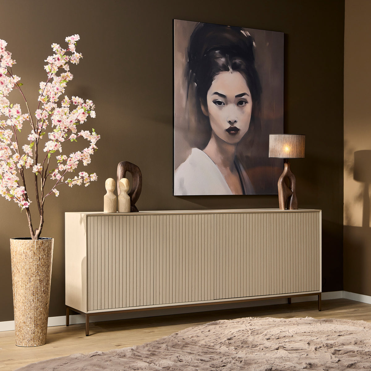 Dressoir Madison Sand | 210 cm