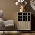 Range-bouteilles Madison sable | 55 cm