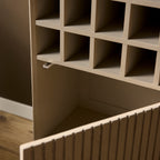 Range-bouteilles Madison sable | 55 cm