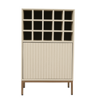 Range-bouteilles Madison sable | 55 cm