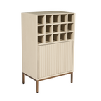 Range-bouteilles Madison sable | 55 cm