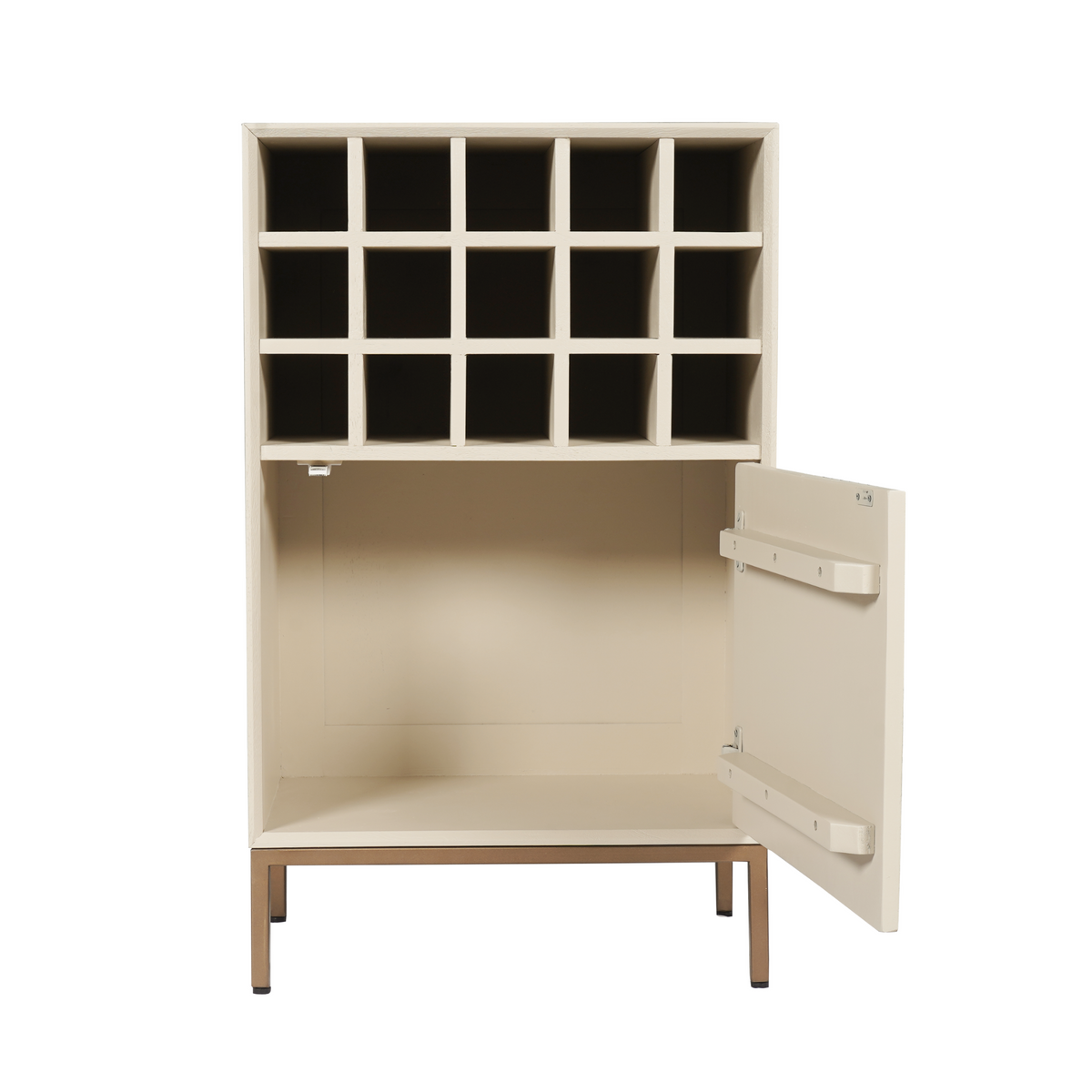 Range-bouteilles Madison sable | 55 cm