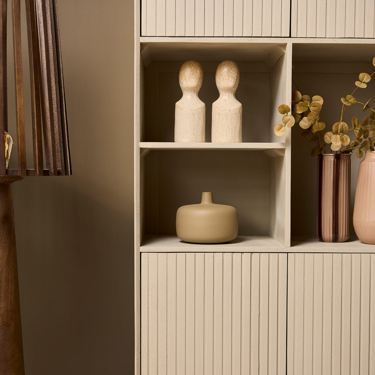 Vakkenkast Madison Sand  | 90 cm