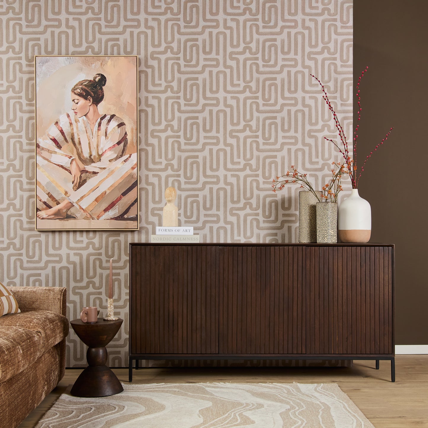 Dressoir Madison Brown  | 165 cm