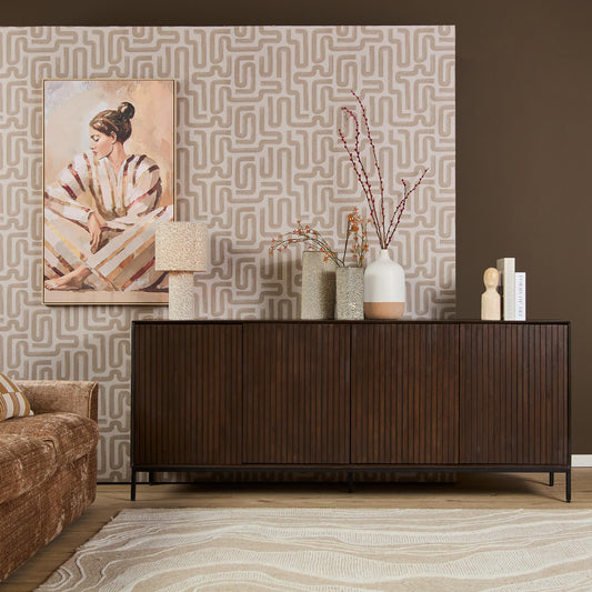 Dressoir Madison Brown | 210 cm