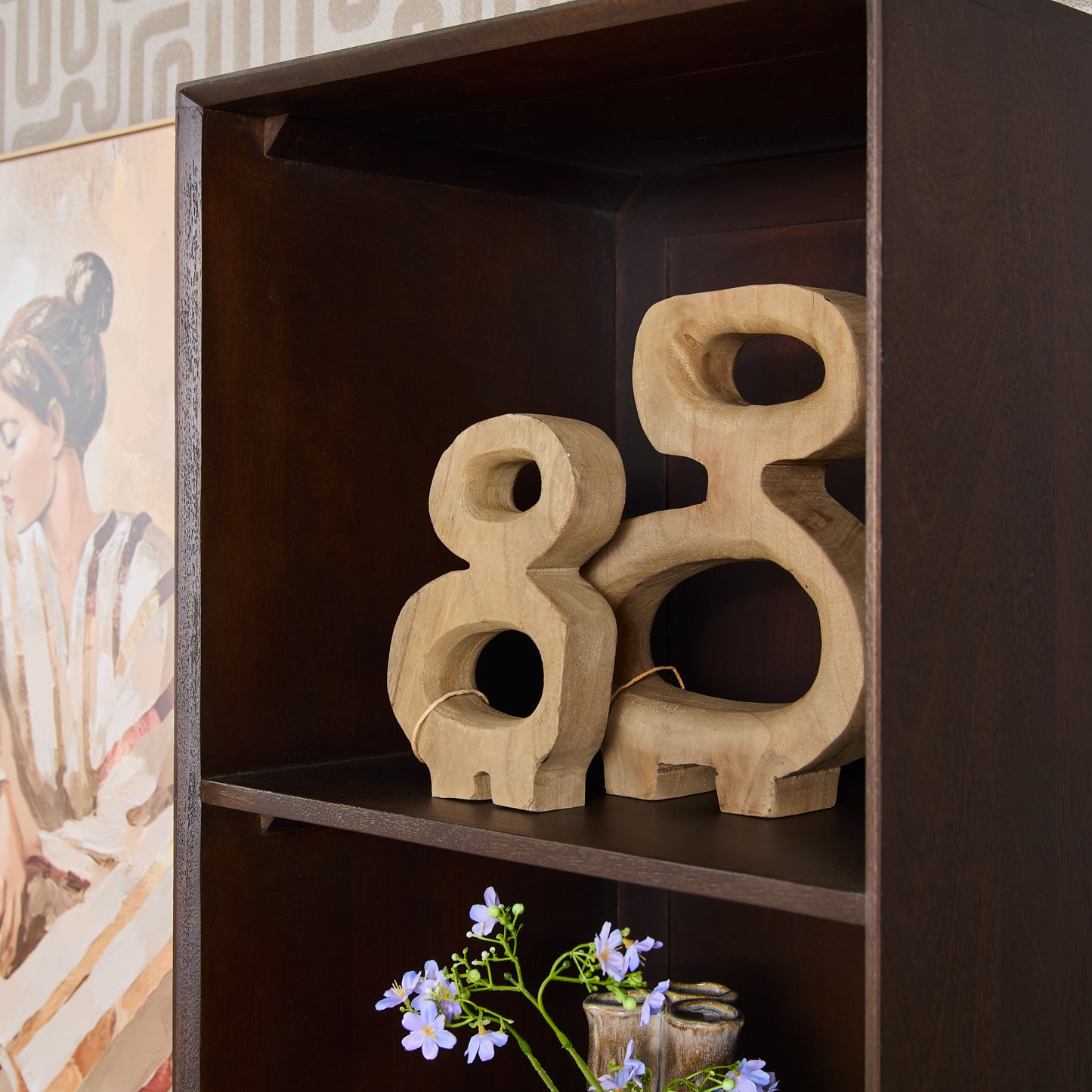 Boekenkast Madison Brown | 55 cm