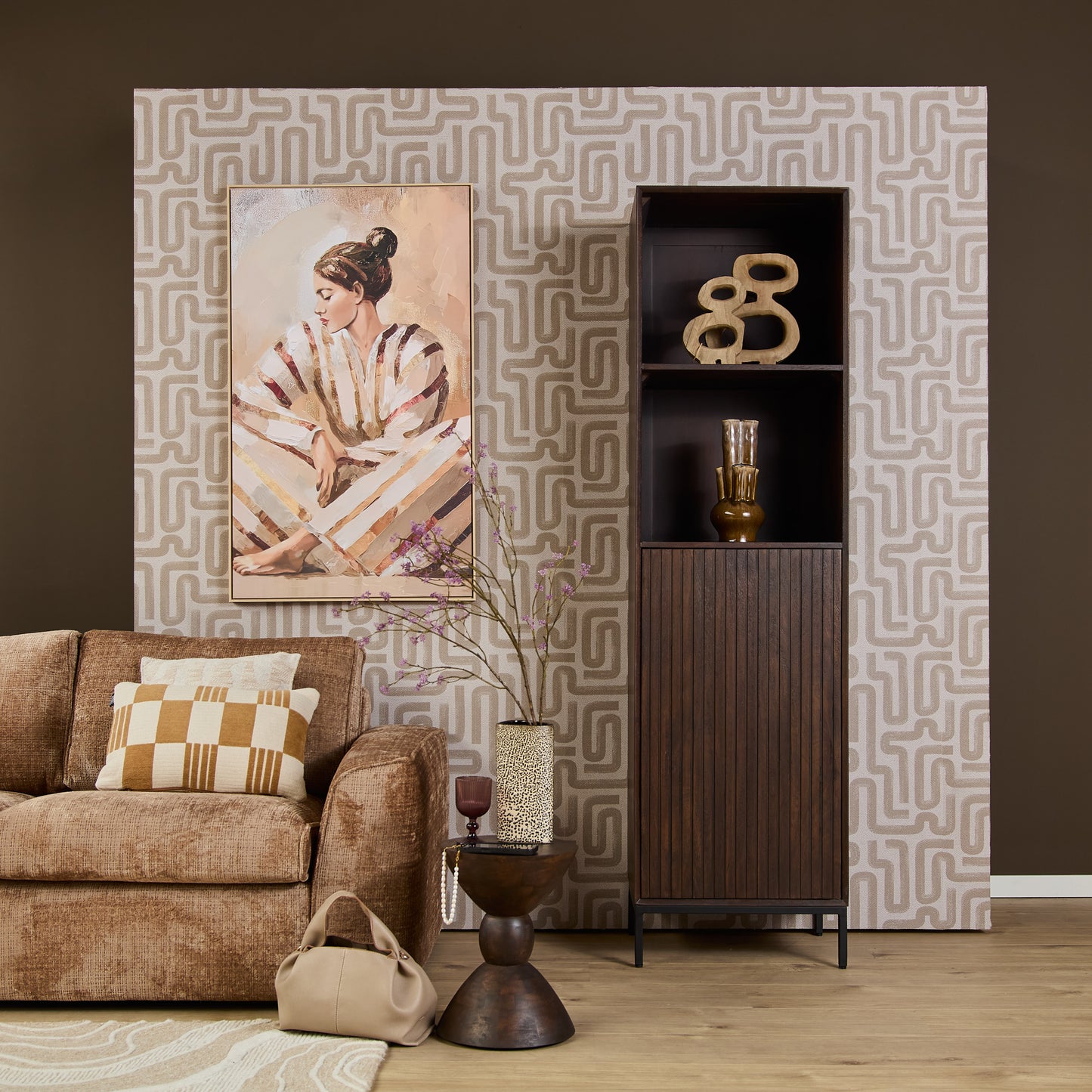 Boekenkast Madison Brown | 55 cm
