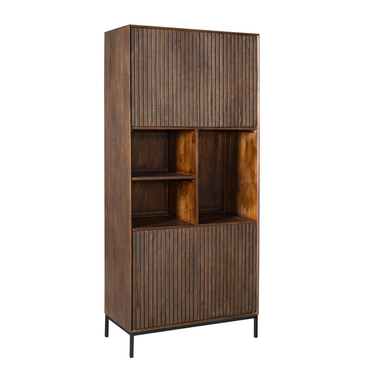 Vakkenkast Madison Brown | 90 cm