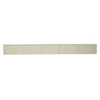 Meuble TV suspendu Madison sable | 120 cm