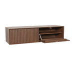 Meuble TV suspendu Madison sable | 120 cm