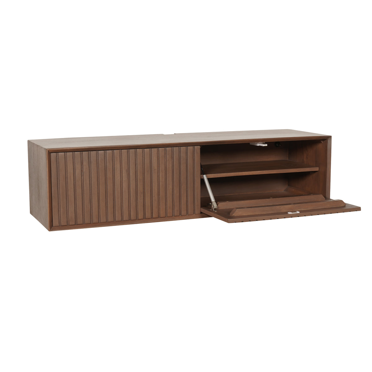 Meuble TV suspendu Madison sable | 120 cm