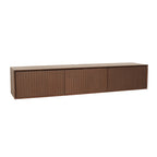 Meuble TV suspendu Madison sable | 120 cm