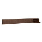 Meuble TV suspendu Madison sable | 120 cm