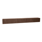 Meuble TV suspendu Madison sable | 120 cm