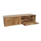 Meuble TV suspendu Madison sable | 120 cm