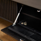 Zwevend tv meubel Madison Black | 120 cm