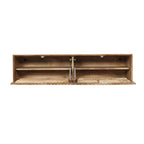 Zwevend tv meubel Madison Naturel | 120 cm