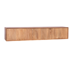Meuble TV suspendu Madison naturel | 160 cm