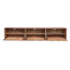 Meuble TV suspendu Madison naturel | 160 cm