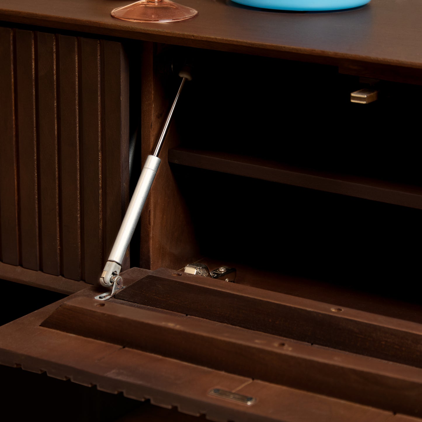 Zwevend tv meubel Madison Brown | 120 cm