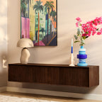 Zwevend tv meubel Madison Brown | 160 cm