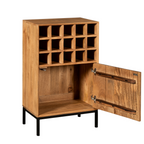 Range-bouteilles Madison naturel | 55 cm