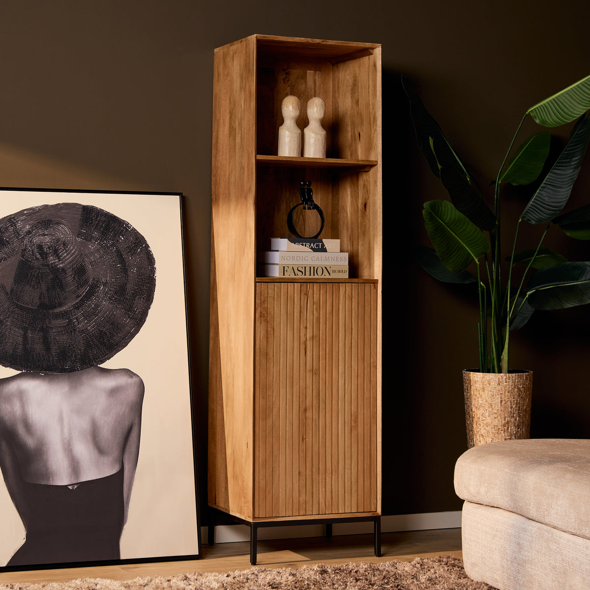 Boekenkast Madison Natural | 55 cm